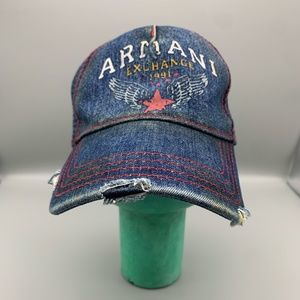 Vintage Armani Exchange Denim Hat